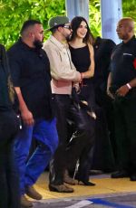 KENDALL JENNER and Bad Bunny Arrives at Drake