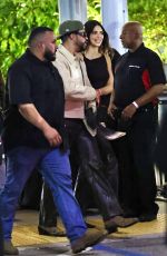 KENDALL JENNER and Bad Bunny Arrives at Drake