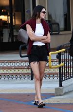 KENDALL JENNER, LAUREN PEREZ, JESSE JO STARK and Fai Khadra Out Shopping at Malibu Country Mart 08/12/2023