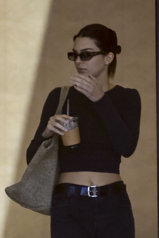 KENDALL JENNER Leaves a Dermatologist in Beverly Hills 08/03/2023