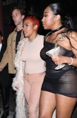 KEYSHIA COLE and YUNG MIAMI Arrives at Dwyane Wade
