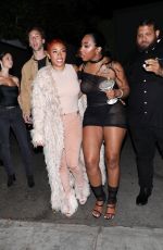 KEYSHIA COLE and YUNG MIAMI Arrives at Dwyane Wade