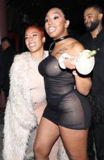 KEYSHIA COLE and YUNG MIAMI Arrives at Dwyane Wade