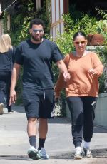 KHATIRA RAFIQZADA Out for Breakfast at All Time Restaurant in Los Feliz 08/22/2023