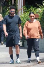 KHATIRA RAFIQZADA Out for Breakfast at All Time Restaurant in Los Feliz 08/22/2023