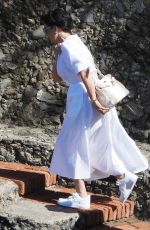 KIRS JENNER and Corey Gamble Arrives at the Dolce & Gabbana Villa in Portofino 08/06/2023