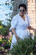 KIRS JENNER and Corey Gamble Arrives at the Dolce & Gabbana Villa in Portofino 08/06/2023