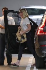 KIRSTEN DUNST Arrives at a Spa in West Hollywood 08/16/2023