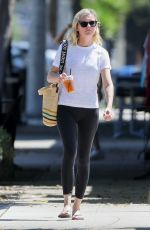 KIRSTEN DUNST Leaves a Spa in West Hollywood 08/16/2023