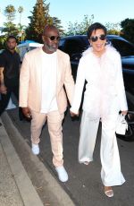KRIS JENNER Arrives at Fundacion Tijuana Sin Hambre Charity Event in Brentwood 08/26/2023