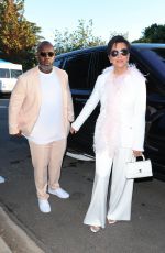 KRIS JENNER Arrives at Fundacion Tijuana Sin Hambre Charity Event in Brentwood 08/26/2023