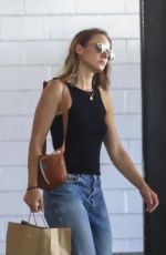 KRISTEN BELL at a Parking Garage in West Hollywood 08/04/2023