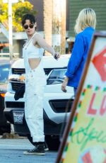 KRISTEN STEWAR and DYLAN MEYER Out for Dinner with Friends in Los Feliz 08/05/2023