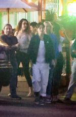KRISTEN STEWAR and DYLAN MEYER Out for Dinner with Friends in Los Feliz 08/05/2023