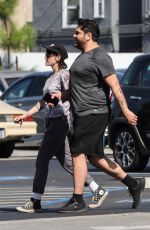 KRISTEN STEWART Out Shopping for Oat Milk with Her Assistant in Los Feliz 08/04/2023