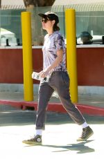 KRISTEN STEWART Out Shopping for Oat Milk with Her Assistant in Los Feliz 08/04/2023