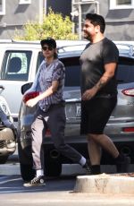 KRISTEN STEWART Out Shopping for Oat Milk with Her Assistant in Los Feliz 08/04/2023