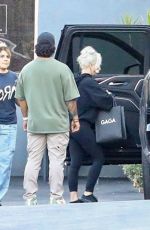 LADY GAGA Leaves a Cafe in Studio City 08/23/2023