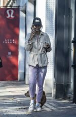 LADY VICTORIA HERVEY Out with Her Dog in Chelsea 08/07/2023