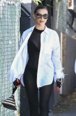 LALA KENT at a Filming Session in West Hollywood 08/05/2023