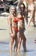 LANA JENKINS, MARY BEDFORD, GABBY ALLEN, TANYA MENHENGA and DAISY TOMLINSON in Bikinis in Mykonos 07/30/2023