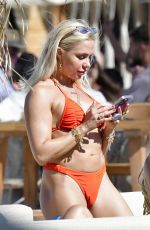 LANA JENKINS, MARY BEDFORD, GABBY ALLEN, TANYA MENHENGA and DAISY TOMLINSON in Bikinis in Mykonos 07/30/2023