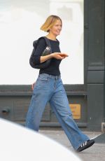 LARA WORTHINGTON Out on a City Bike in New York 08/18/2023