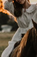 LARSEN THOMPSON at a Photoshoot, July 2023