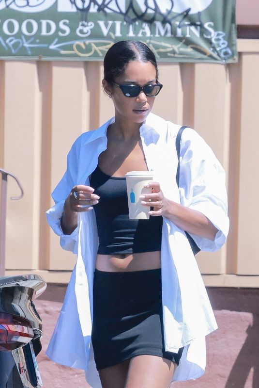 LAURA HARRIER Out for Coffee in Los Feliz 08/27/2023