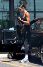 LAURA HARRIER Out for Grocery Shopping After a Workout in Los Feliz 08/07/2023
