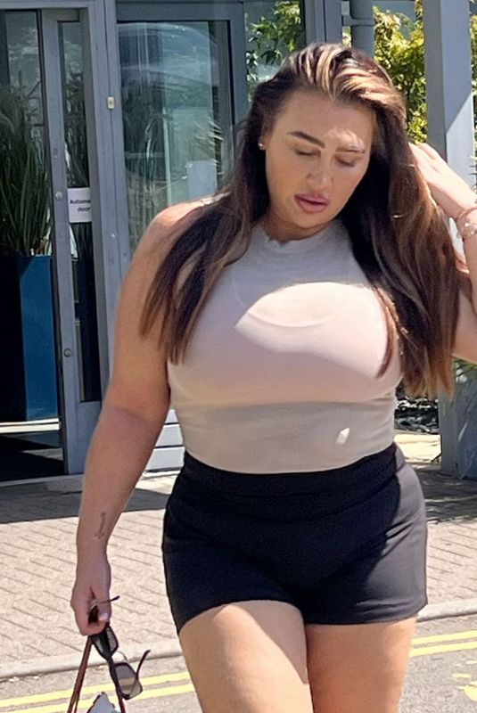 LAUREN GOODGER Heading to a Gym in Essex 08/13/2023