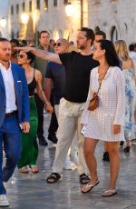 LAUREN SANCHEZ and KATY PERRY Out in Dubrovnik 08/16/2023