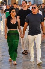 LAUREN SANCHEZ and KATY PERRY Out in Dubrovnik 08/16/2023