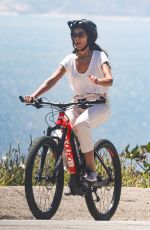 LAUREN SILVERMAN and TERRI SEYMOUR on a Bike Ride in Malibu 08/18/2023