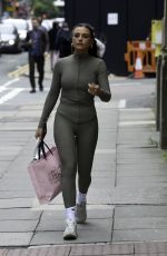 LEAH TYLOR Out Shopping in Manchester 07/31/2023