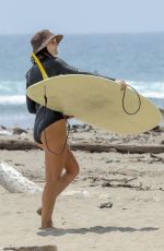 LEIGHTON MEESTER on a Solo Surf Session i  Malibu 08/24/2023