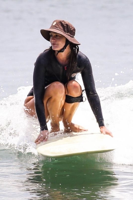 LEIGHTON MEESTER Out Surfing in Malibu 08/12/2023