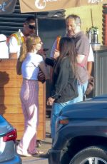 LESLIE MANN and Judd Apatow Leavves Nobu in Malibu 08/07/2023