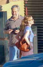 LESLIE MANN and Judd Apatow Leavves Nobu in Malibu 08/07/2023