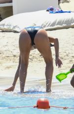 LILLY BECKER and SANDY MEYER WOLDEN at a Beach in Sardinia 07/30/2023