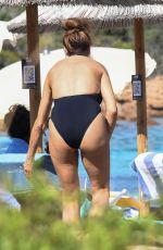 LILLY BECKER in Swimsuit at a Beach in Sardinia 08/01/2023