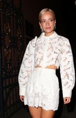 LILY ALLEN Leaves Duke of York Theatre After Her Performance in London 08/17/2023