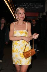 LILY ALLEN Leaves The Pillowman Play at The Duke of York Theatre in Covent Garden 08/02/2023