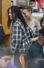 LILY-ROSE DEPP and 070 SHAKE Picking up Armenian Pastries in West Hollywood 08/03/2023