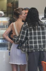 LILY-ROSE DEPP and 070 SHAKE Picking up Armenian Pastries in West Hollywood 08/03/2023