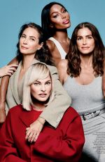 LINDA EVANGELISTA, CRISTY TURLINGTON, NAOMI CAMPBELL and CINDY CRAWFORD for British Vogue, September 2023