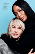 LINDA EVANGELISTA, CRISTY TURLINGTON, NAOMI CAMPBELL and CINDY CRAWFORD for British Vogue, September 2023