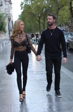 LISA HOCHSTEIN and Jody Glidden Leaves Their Hotel in Paris 07/31/2023
