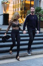 LISA HOCHSTEIN and Jody Glidden Leaves Their Hotel in Paris 07/31/2023