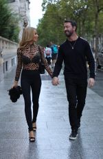 LISA HOCHSTEIN and Jody Glidden Leaves Their Hotel in Paris 07/31/2023
